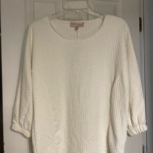NWT Philosophy Textured Knit Top